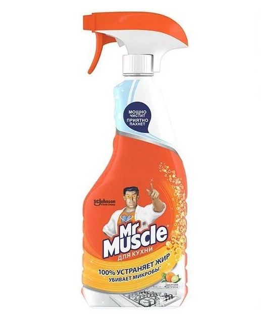 Mr Muscle чистящее средство для кухни эксперт энергия цитруса 500 мл