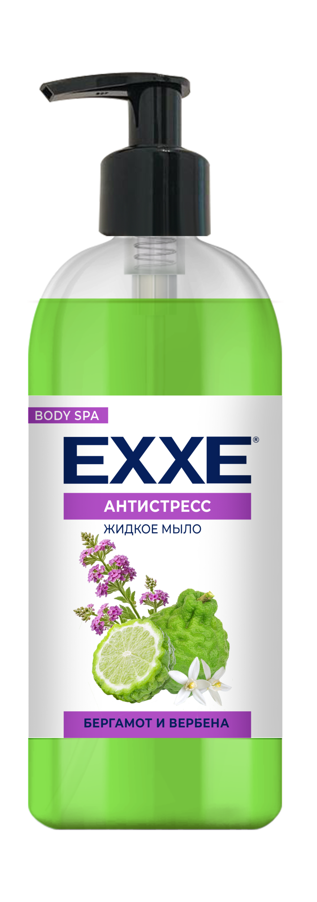 Exxe жидкое мыло бергамот и вербена 500 мл