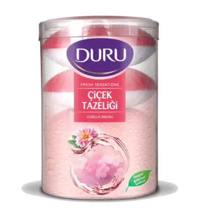 Duru мыло туалетное Fresh Цветочное облако 4шт по 100г