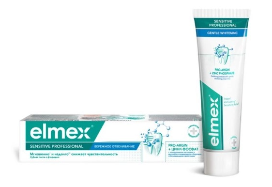Elmex Зубная паста  Сенситив Про Бережное отбеливание, 75мл