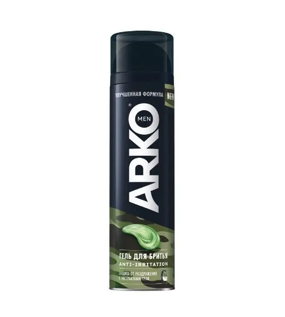 Arko men гель для бритья anti Irritation 200 мл