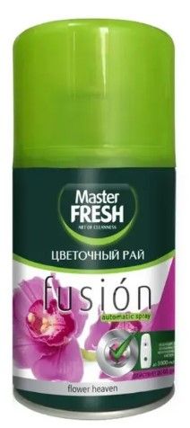 Master FRESH освежитель воздуха сменный баллон цветочный рай 250 мл