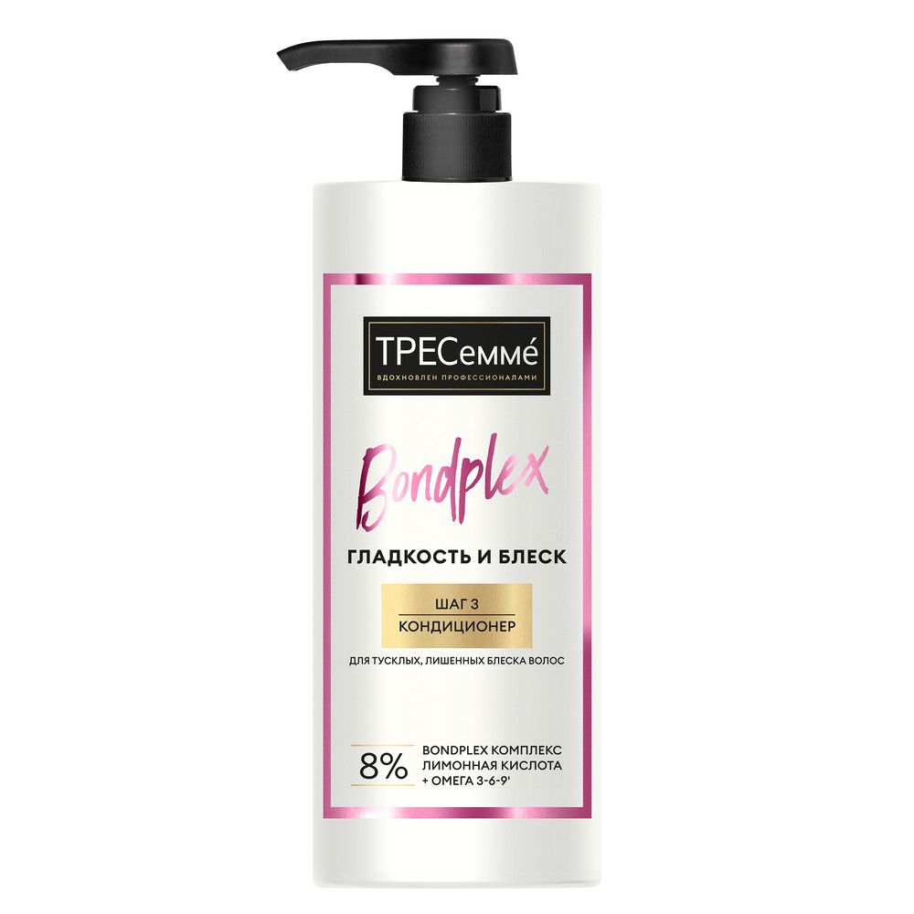 ТРЕСеммé гладкость и блеск кондиционер для волос блеск восстановление укрепление 930 мл