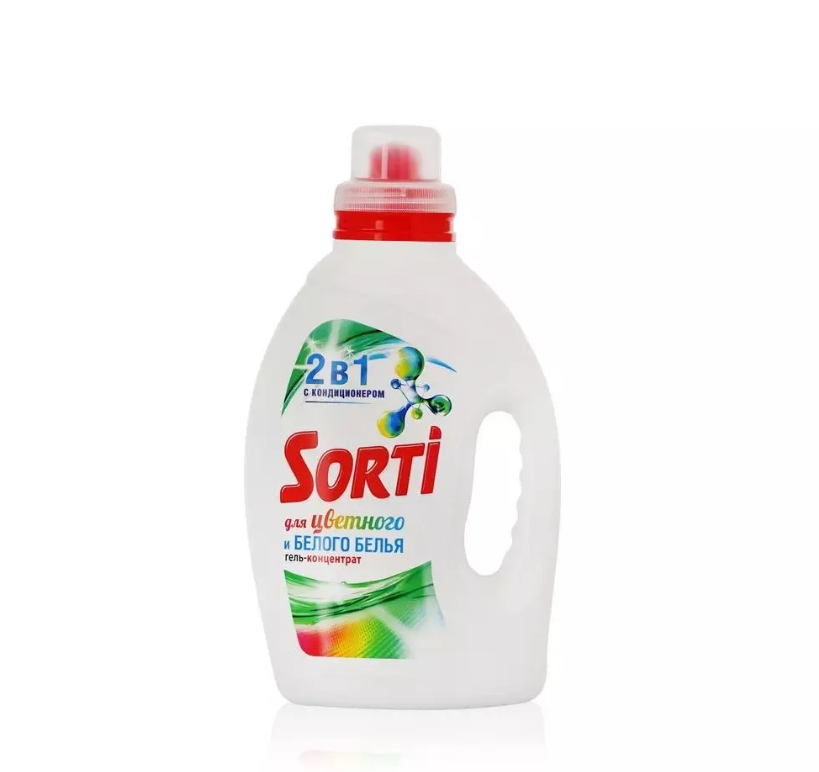 Sorti гель для стирки для цветного и белого белья 1300 г