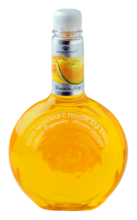 Фруктовое Ассорти пена для ванн дыня и мёд 750 мл