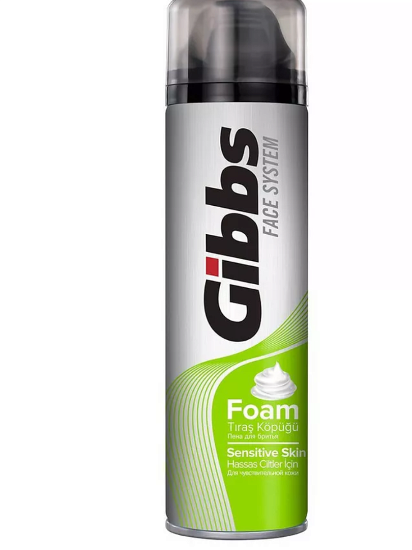 Gibbs пена для бритья sensitive 400 мл
