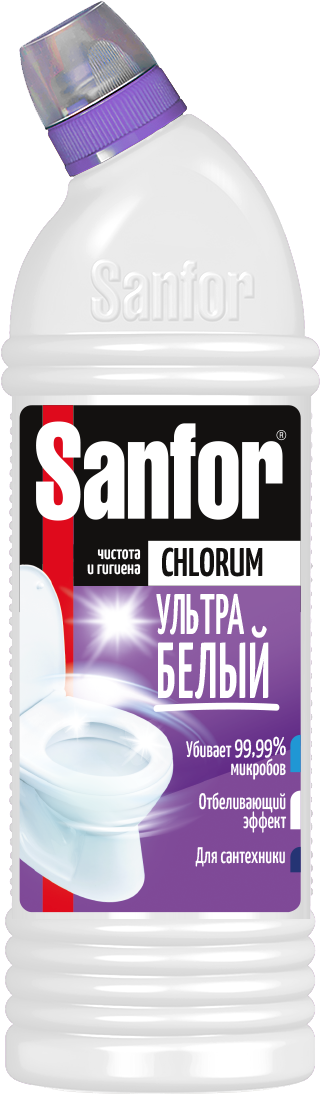 Sanfor Chlorum средство для чистки и дезинфекции 750 мл