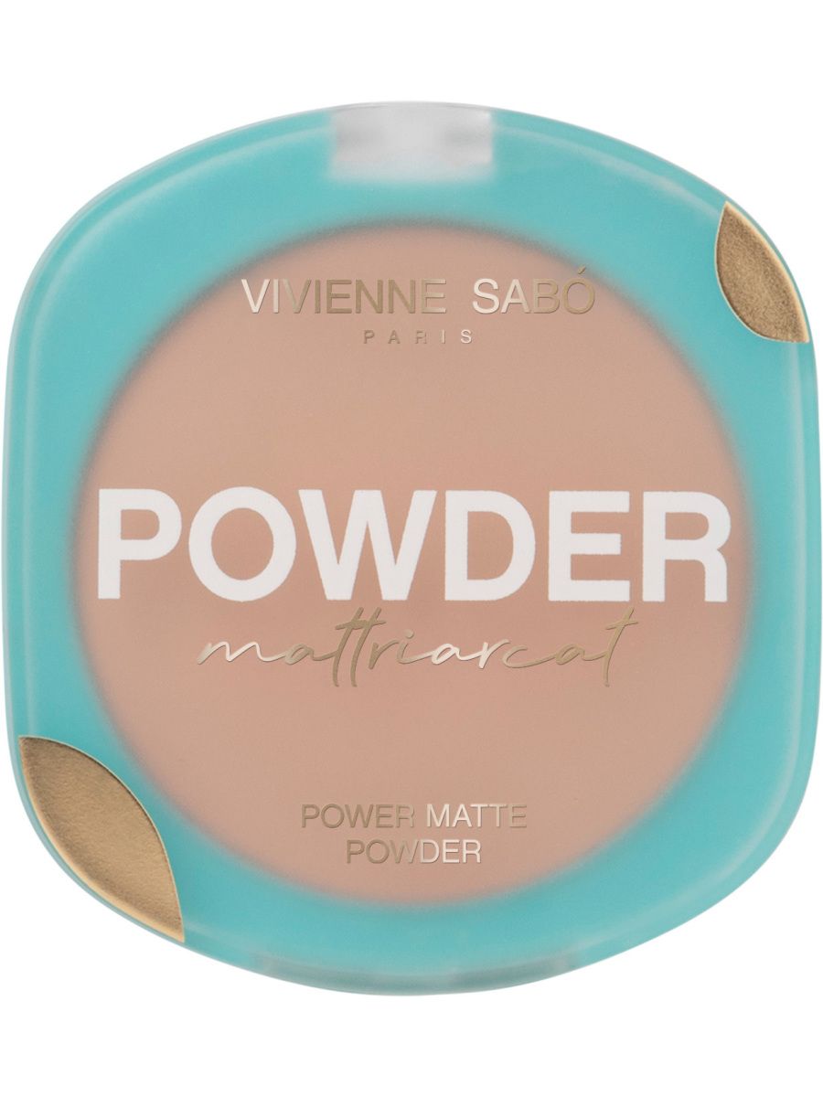 Vivienne Sabo пудра компактная матирующая poudre mate puissante mattriarcat тон 04