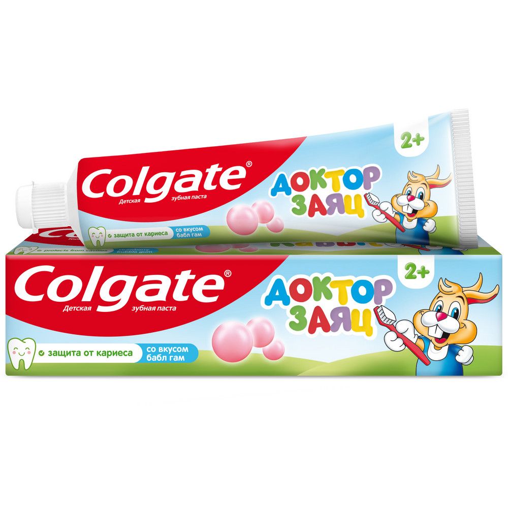 Colgate зубная паста детская доктор заяц жвачка 50 мл