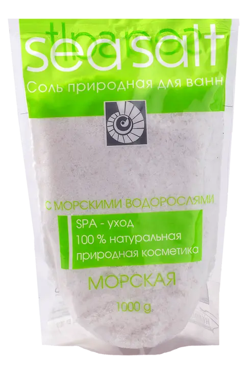 Соль для ванн с морскими водорослями 1000 г