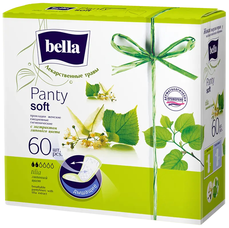 BELLA Прокладки ежедневные с экстрактом липового цвета 60 шт