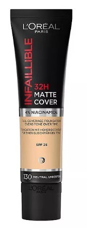 Loreal инфаибль мат 32ч тон  крем 130