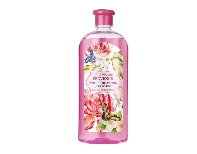 Le Flirt Du Provence шампунь розовый цвет и жасмин 730 г