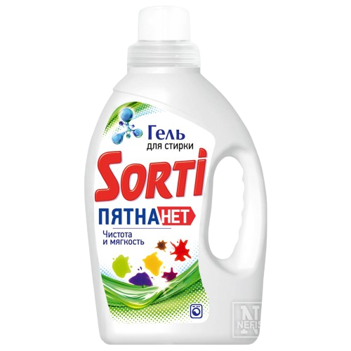 Sorti пятна нет гель для стирки 1200 мл