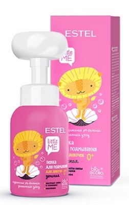 Little Me детская пенка для подмывания для девочек 300 мл