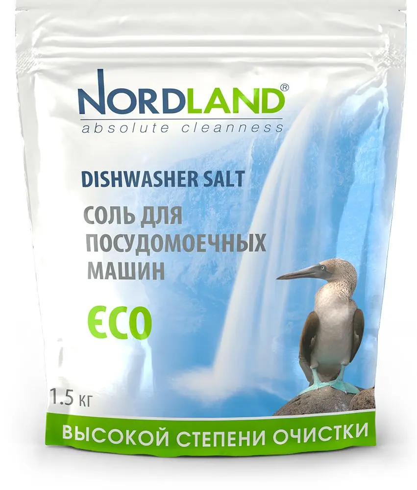 Nordland соль для посудомоечных машин 1.5 кг