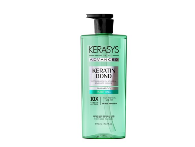 KeraSys Advanced кератин бонд шампунь очищение 600 мл