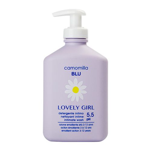 Camomilla Blu гель для интимной гигиены lovely girl для девочек 3-12 лет 300 мл
