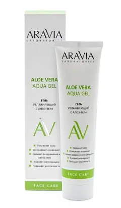 ARAVIA Laboratories увлажняющий гель с алоэ вера 100 мл