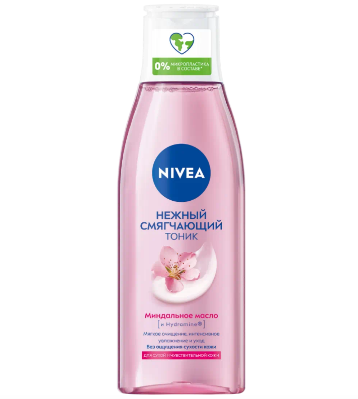 Nivea тоник для лица нежный смягчающий для сухой и чувст кожи 200 мл