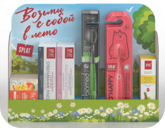 SPLAT препак возьми с собой в лето натуральное мыло 90 г 2шт зубная щетка 2шт зубная паста 80 г 4шт зубная паста 35 мл 2шт детская зубная щетка 2шт