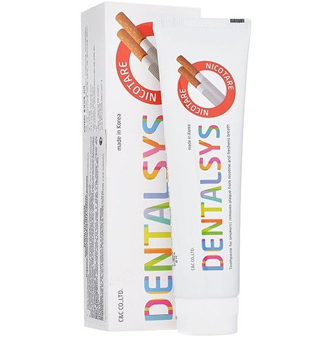 Dentalsys зубная паста никотар для курильщиков 130 г