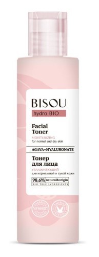 Bisou тонер для лица для нормальной и сухой кожи Увлажняющий 150мл