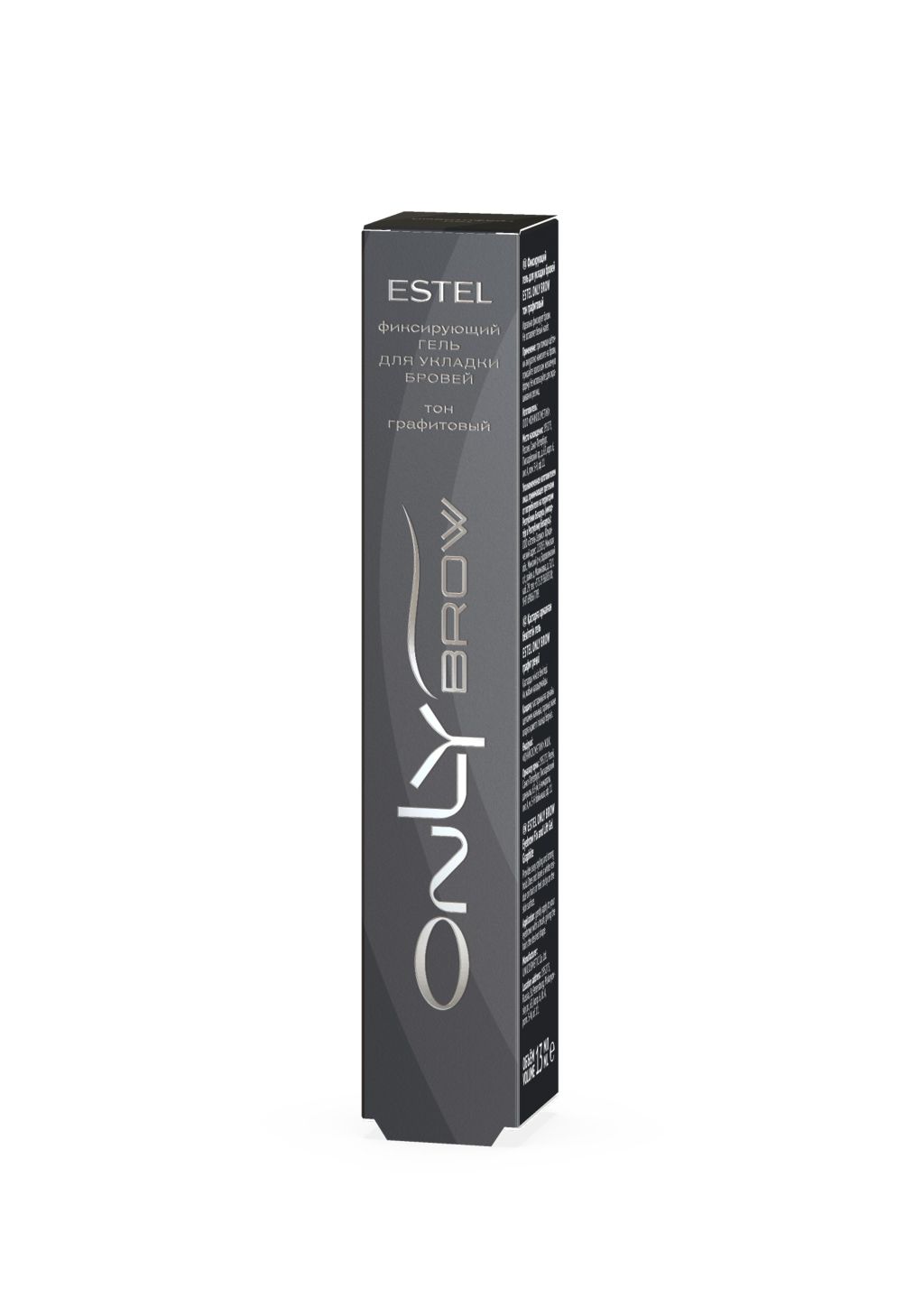 Estel only brow фиксирующий гель для укладки бровей тон графитовый 13 мл