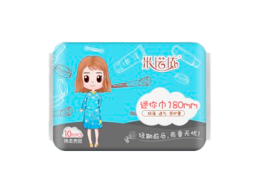 MINUOYI Прокладки гигиенические ежедневные 180mm 10 шт