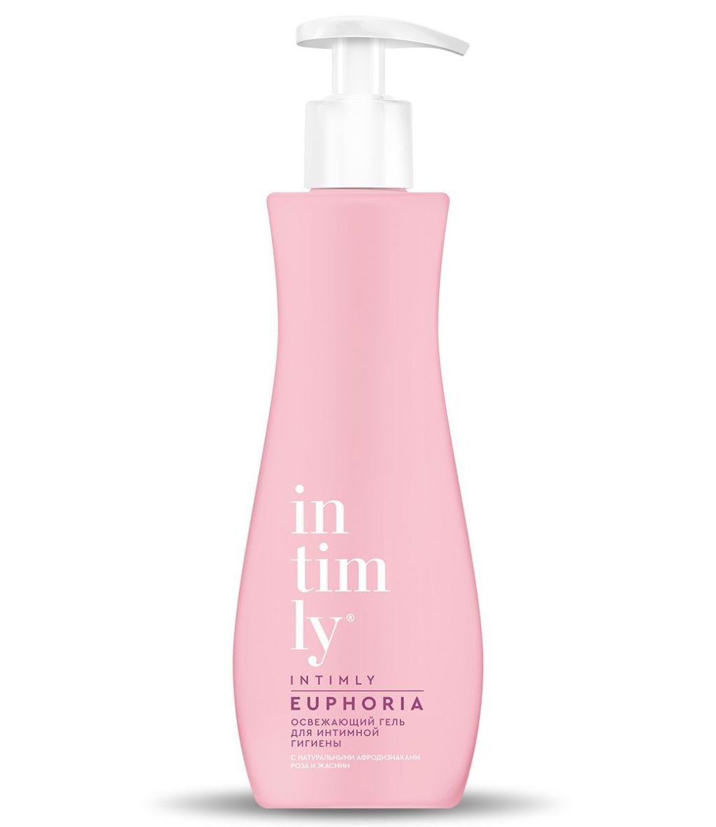 Intimly гель для интимной гигиены с натуральными афродизиаками роза и жасмин 220 мл