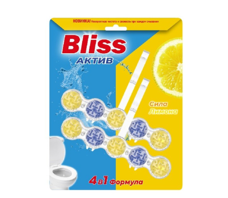 BLISS туалетные блоки подвесные сила лимона 2 шт