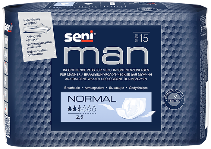 BELLA Вкладыши урологические SENI MAN  Normal по 15 шт