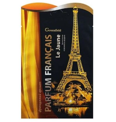 Greenfield Parfum Francais ароматизатор освежитель воздуха le jaune