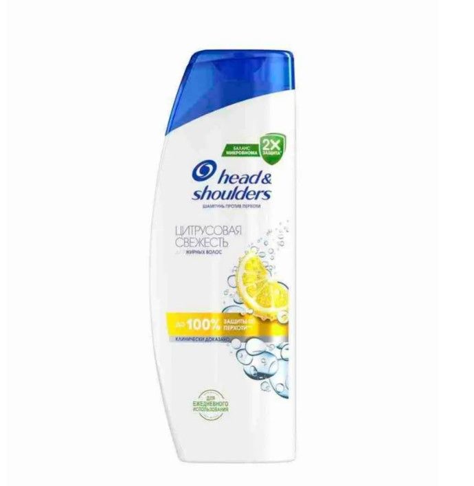 Head&Shoulders шампунь от перхоти цитрусовая свежесть для жирных волос 600 мл