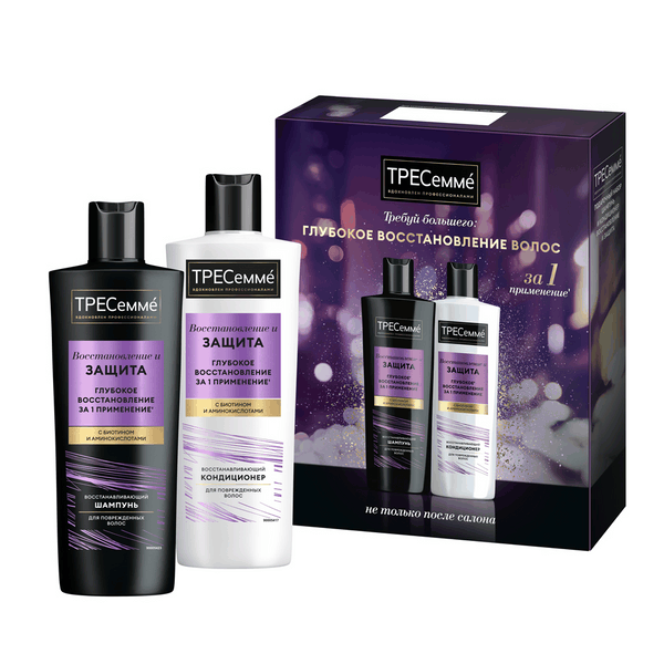 ПН ТРЕСеммé классика восстановления и защиты шампунь 230 мл кондиционер 230 мл