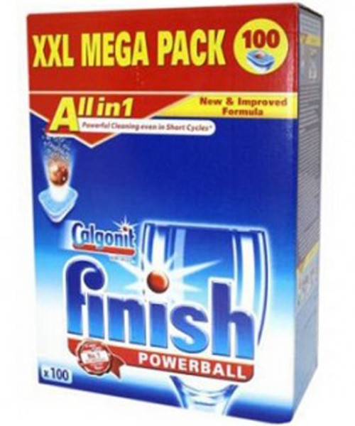 Finish All in 1 таблетки для посудомоечных машин 100шт