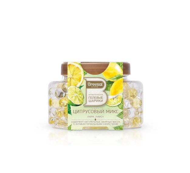 Breesal гелевые шарики ароматические Цитрусовый микс