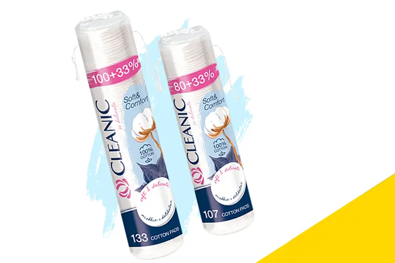 Ватные диски Cleanic