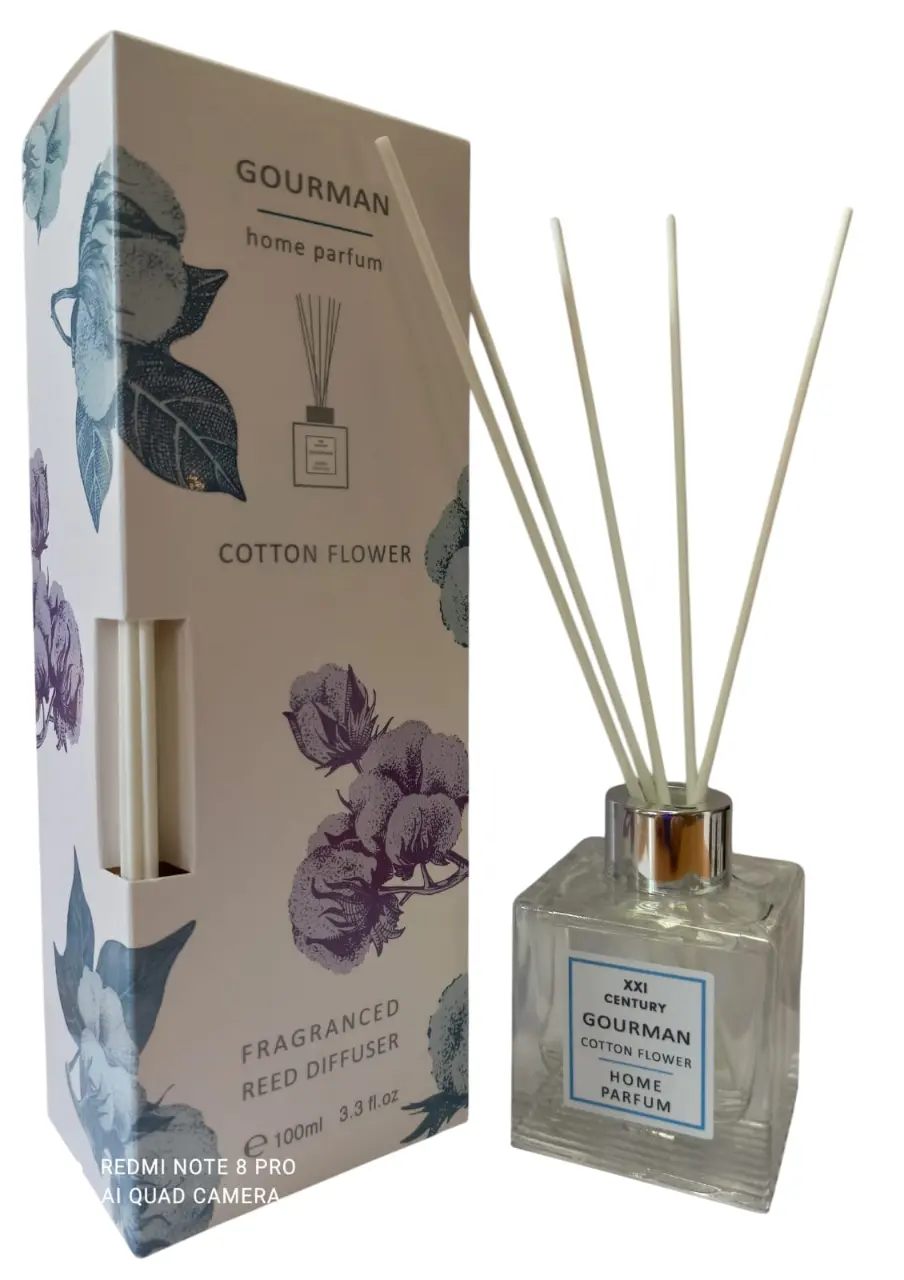 Парфюм XXI века gourman cotton flower декоративный ароматизатор 100 мл