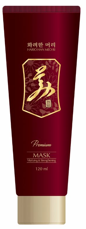 Hario Han Meo Ri Премиум маска для волос 'Укрепление и восстановление'