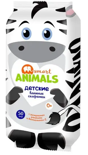 Smart animals №50 детские с ромашкой и витамином e