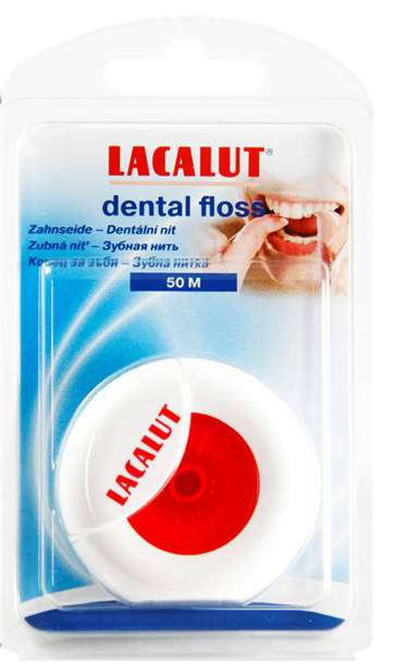 Зубная нить ЛАКАЛЮТ ДЕНТАЛ 50 м