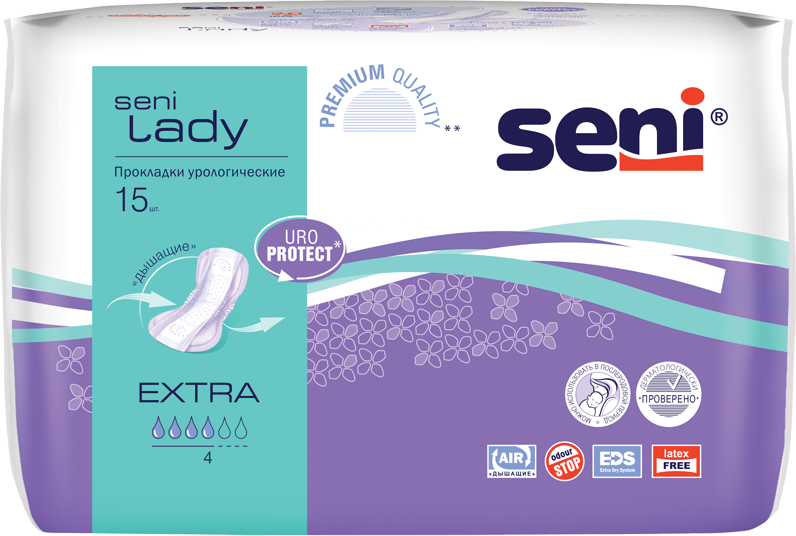 Прокладки урологические BELLA SENI LADY Extra 15шт