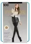 INNAMORE колготки thermo fleece 300 из микрофлиса с термоворсом nero 2