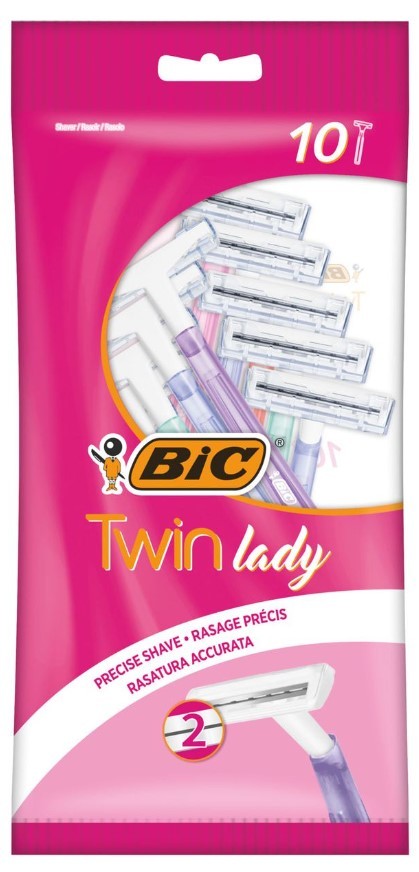 BIC Станки одноразовые Lady Твин с двумя лезвиями (10шт)