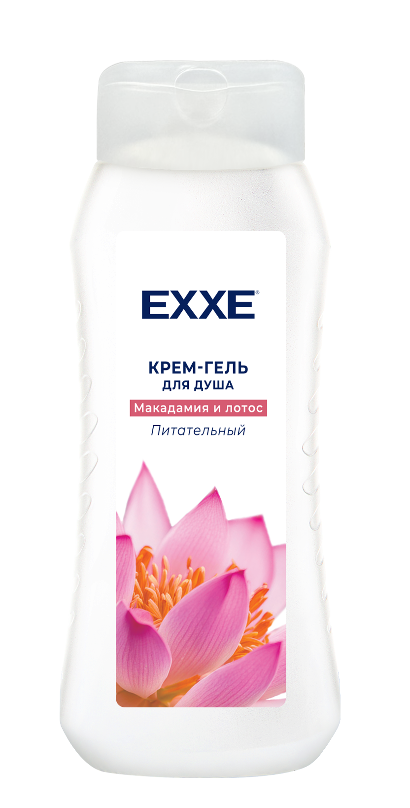 Exxe питательный крем гель для душа макадамия и лотос  400 мл