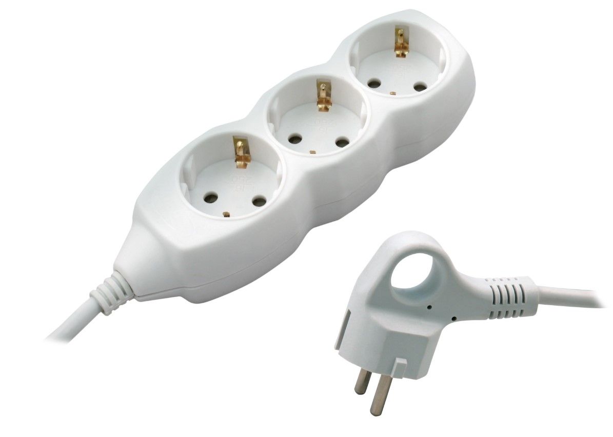 Старт удлинитель сетевой S 3x3-Z 3 розетки 3 метра