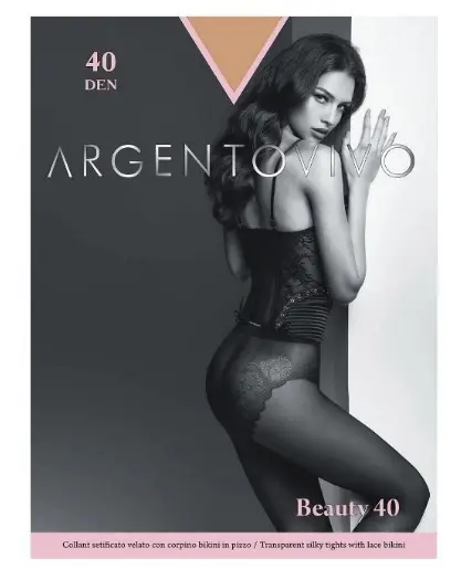 Argentovivo колготки женские beauty 40 3