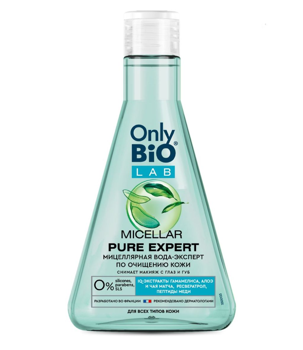Only Bio Lab мицеллярная вода эксперт по очищению кожи micellar pure expert 245 мл