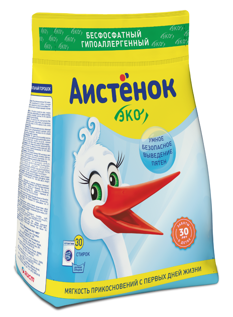 Аистенок стиральный порошок детский 2,4кг